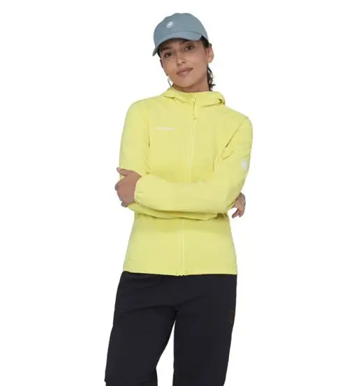 Mammut Madris Light ML Hooded - felpa in pile - donna Holunder