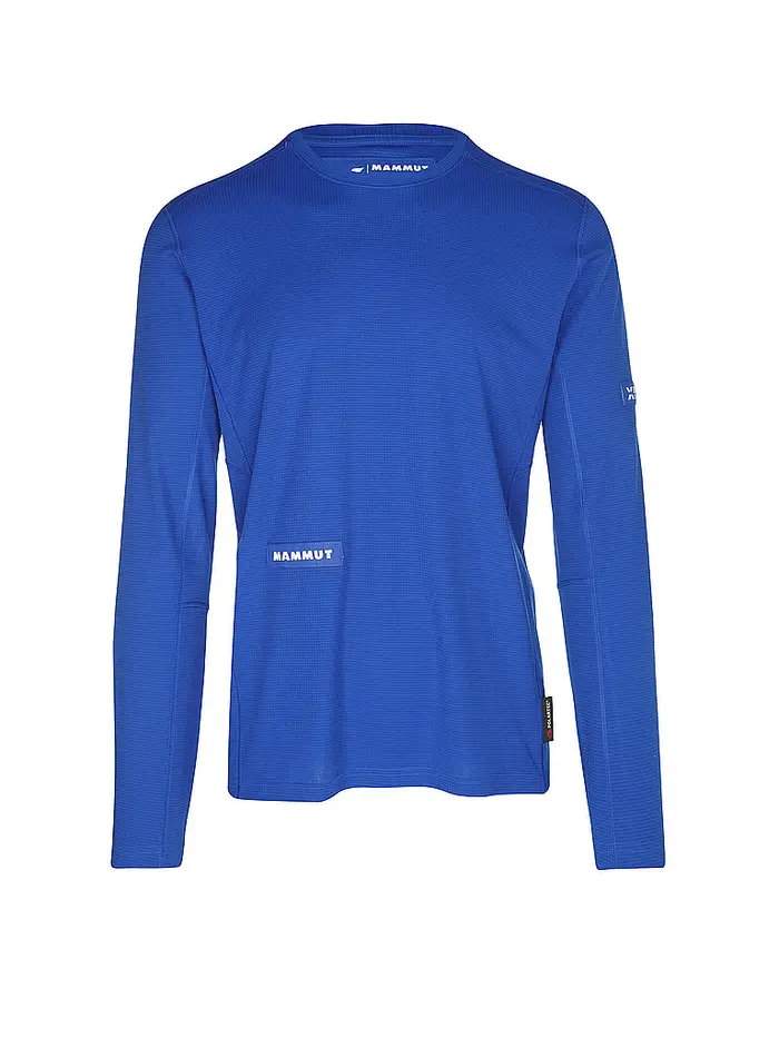 mammut Maglietta da uomo da turismo Eiger Nordwand FL blu