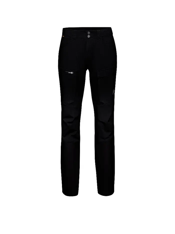 mammut Pantaloni da trekking ibridi Zinal da uomo nero