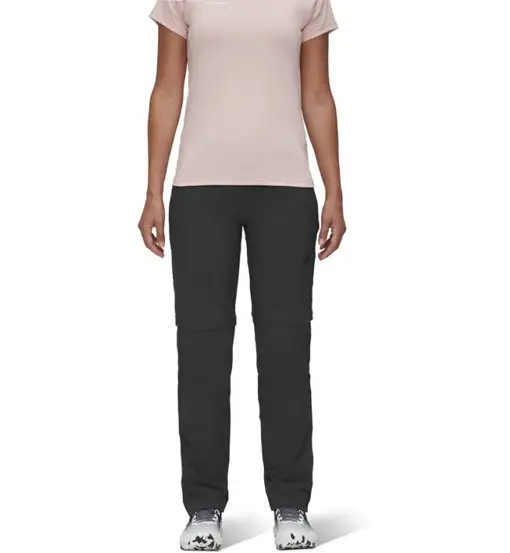 Mammut Runbold Zip Off - pantaloni zip-off - donna Black