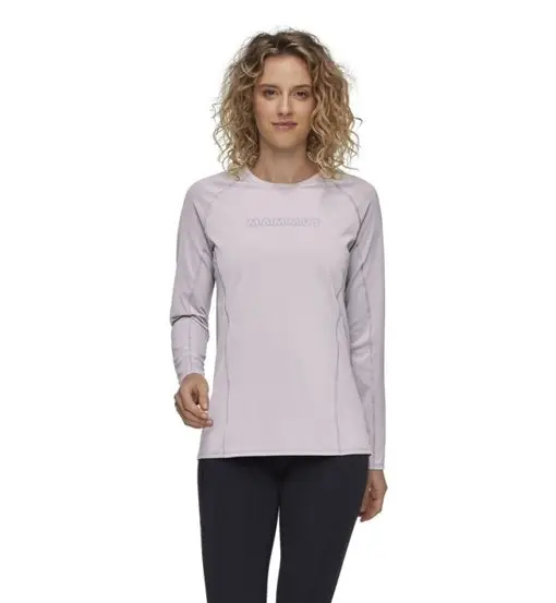 Mammut Selun FL Longsleeve W - maglia manica lunga - donna Light Violet