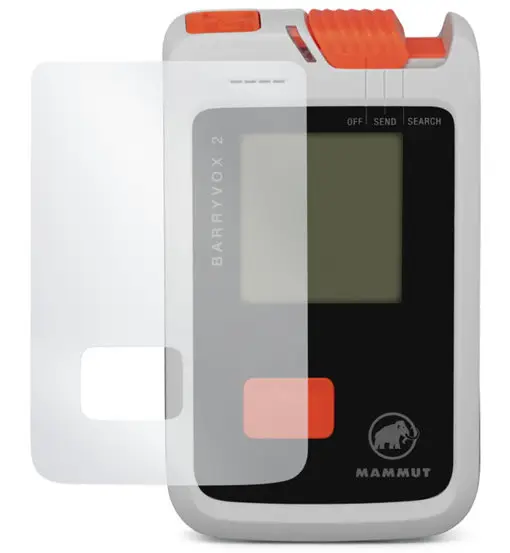 Mammut Vetro di protezione schermo Barryvox White