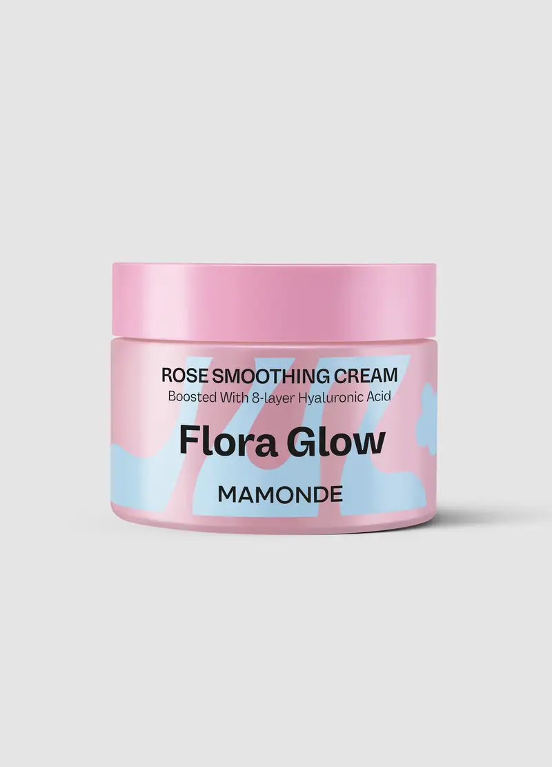 MAMONDE Flora Cream 50ml - Skincare Coreana, Donna, Bianco