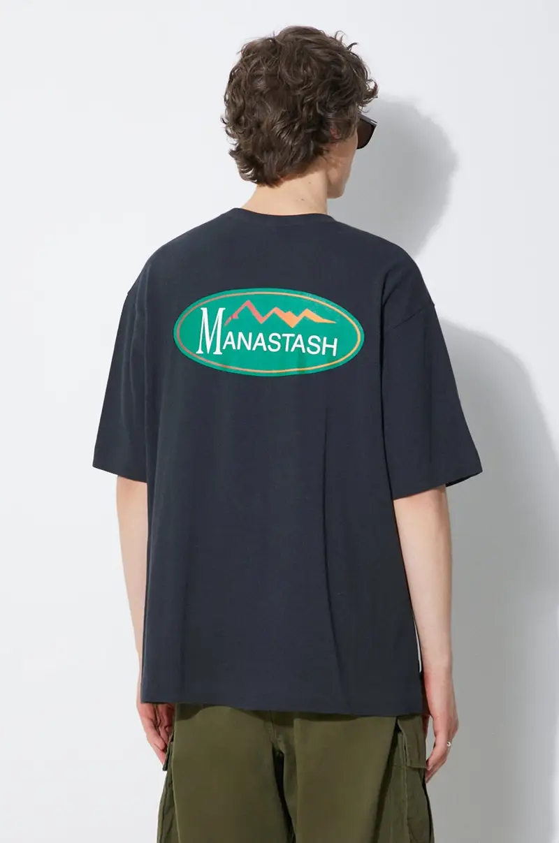 Manastash T-shirt Uomo Nero 2253666
