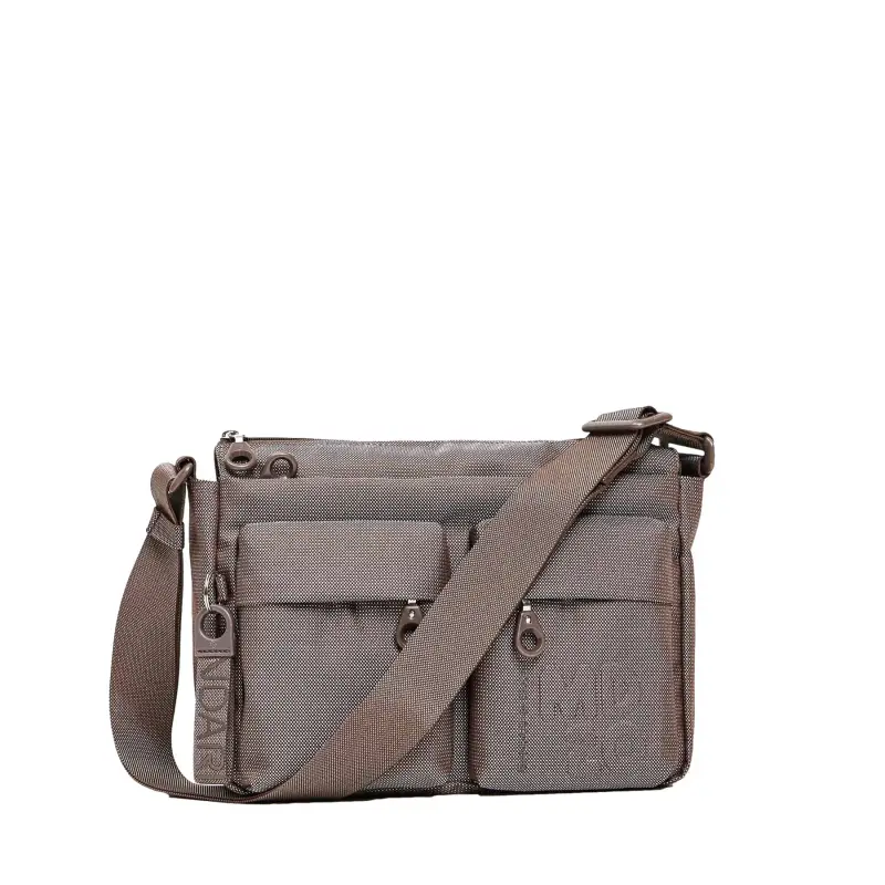 Mandarina Duck Borsa a tracolla con doppia tasca anteriore MD20