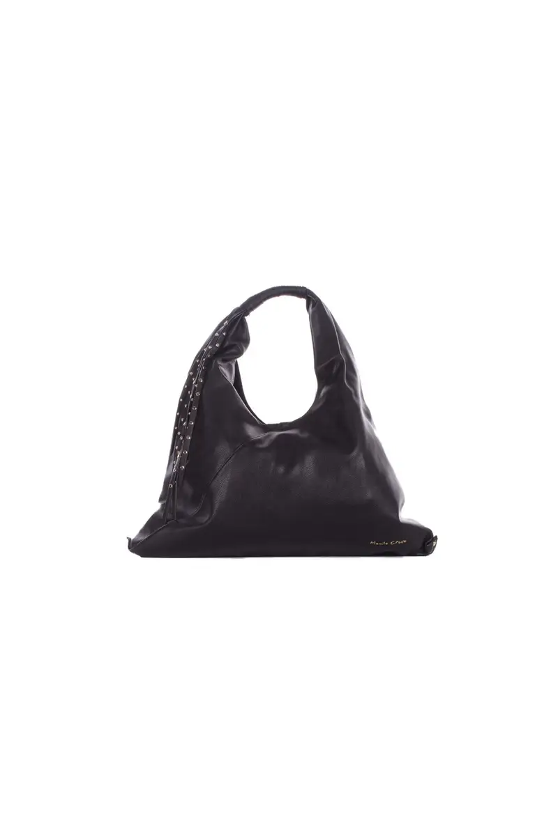MANILA GRACE Borsa Donna Nero Sac bag frange
