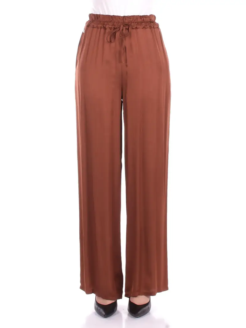 MANILA GRACE Pantalone Donna Terra Pantalone doppio fas