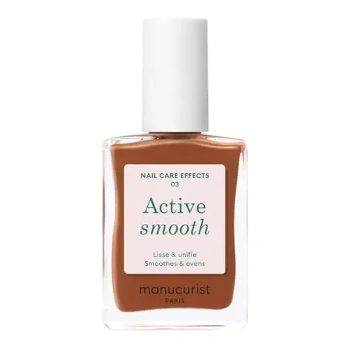 Manucurist Active Smooth 03 - Smalto per Unghie Trattamento Riparatore Lisciante - Finish Bronzo - Vegan & Made in