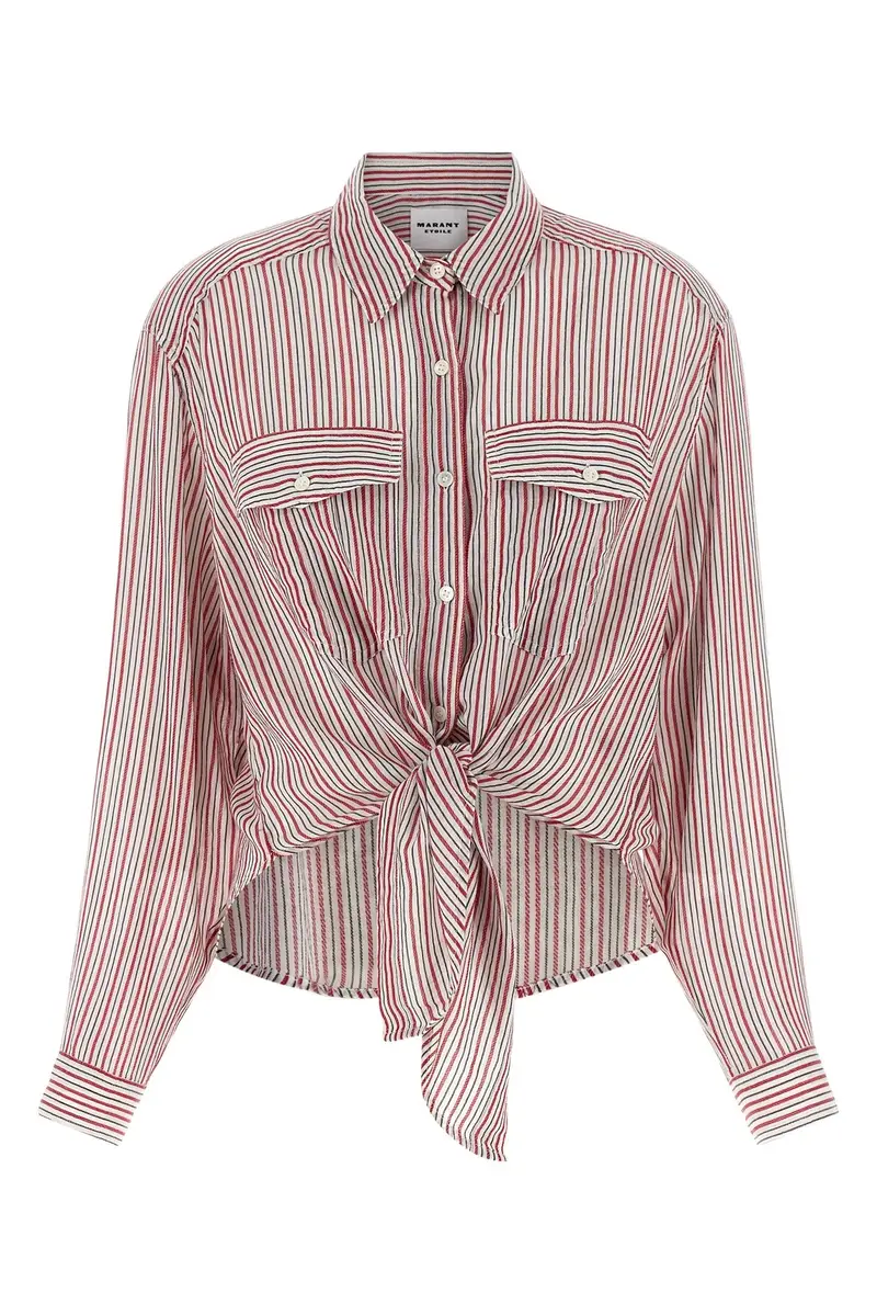 MARANT ETOILE Camicia Nath Rosso