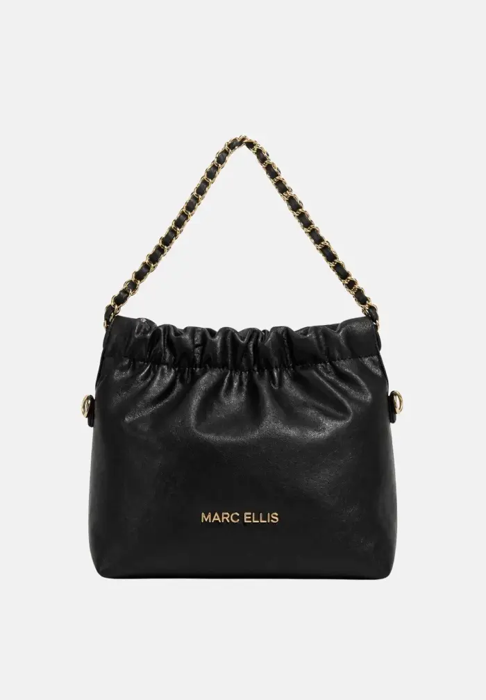 MARC ELLIS Borsa a spalla Ava Pearl nera da donna