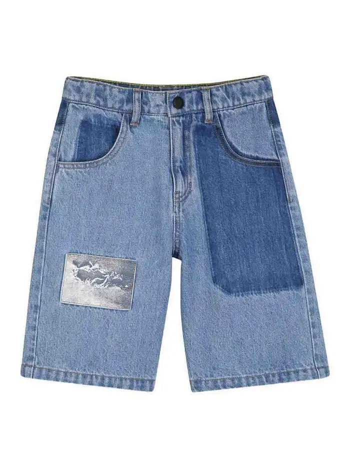 Marc Jacobs Bermuda Con Logo Blu