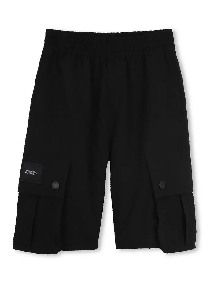 Marc Jacobs Bermuda Con Logo Nero