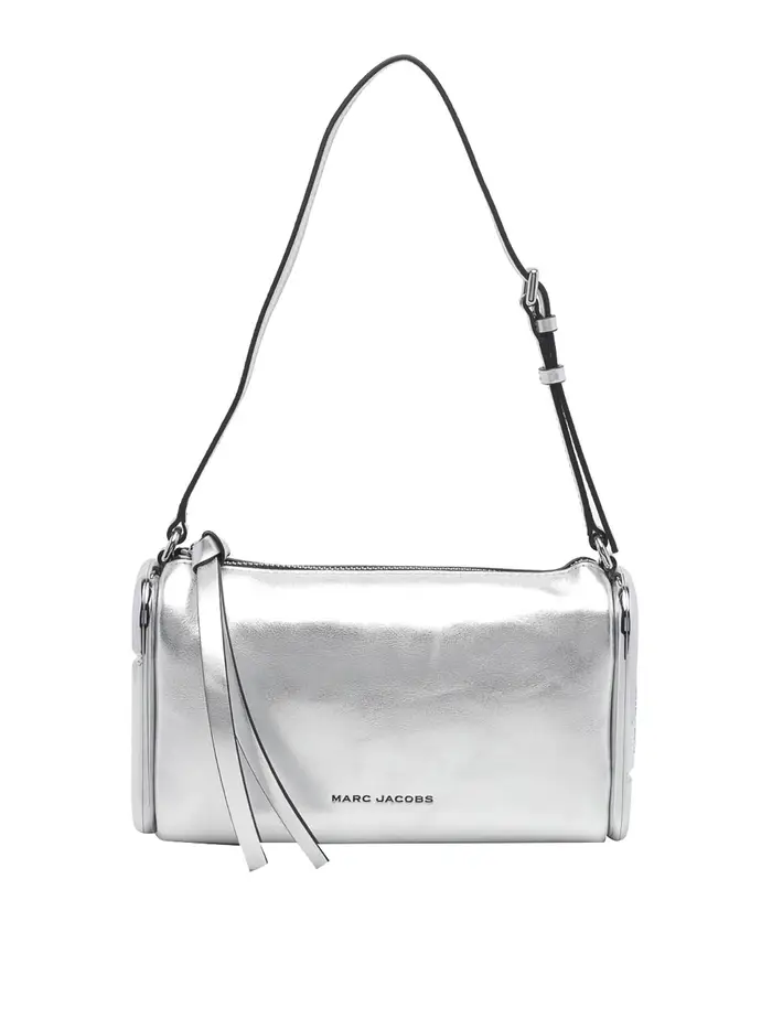 Marc Jacobs borsa a tracolla piccola con scena argento