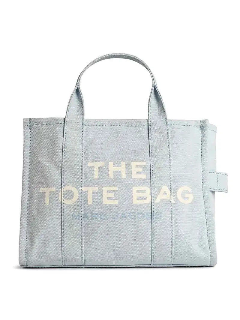 Marc Jacobs Borsa Tote Media In Tela Azzurra Azzurro