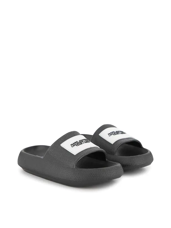 Marc Jacobs Ciabatta Con Logo Nero