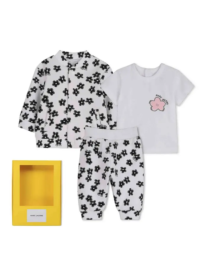Marc Jacobs Completo Con Logo Bianco