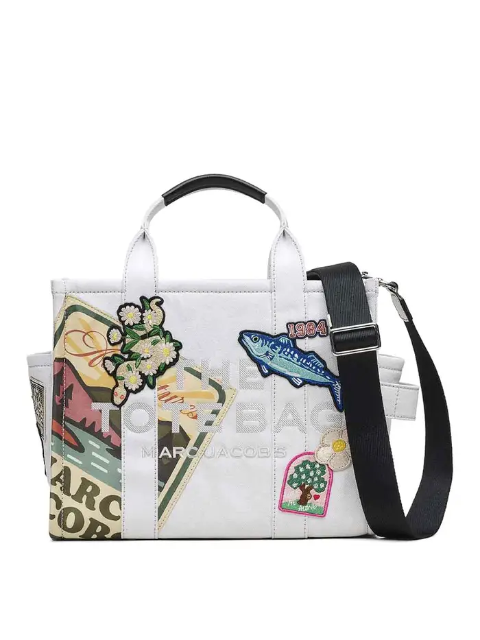 Marc Jacobs Il patchwork medio del campo di tote Multicolore