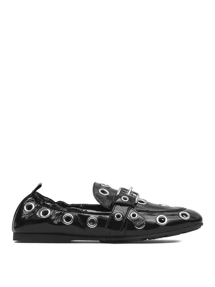 Marc Jacobs Le borchie del mocassino Jude Nero