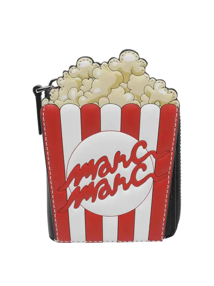 Marc Jacobs rosso il portafoglio sottile e compatto