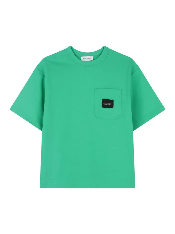 Marc Jacobs T-Shirt Con Logo Verde