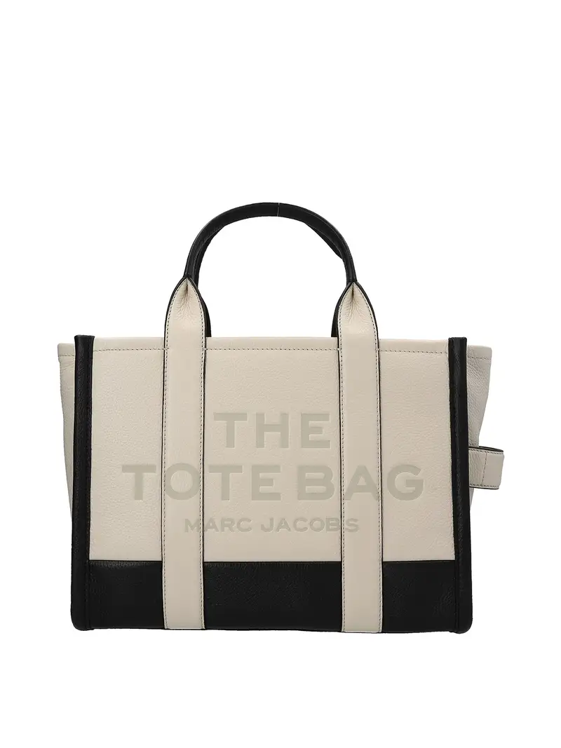 Marc Jacobs Tote The Colorblock media Bianco