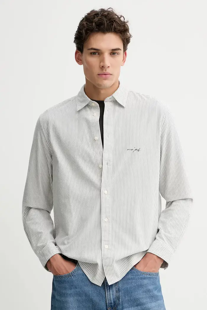 camicia in cotone Bianco