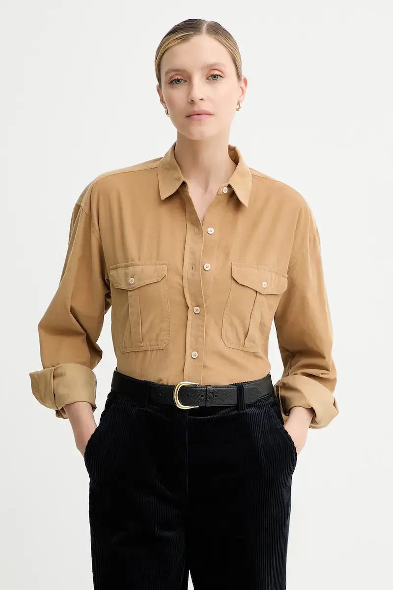 Marc O'Polo Polo Donna Beige 3573093