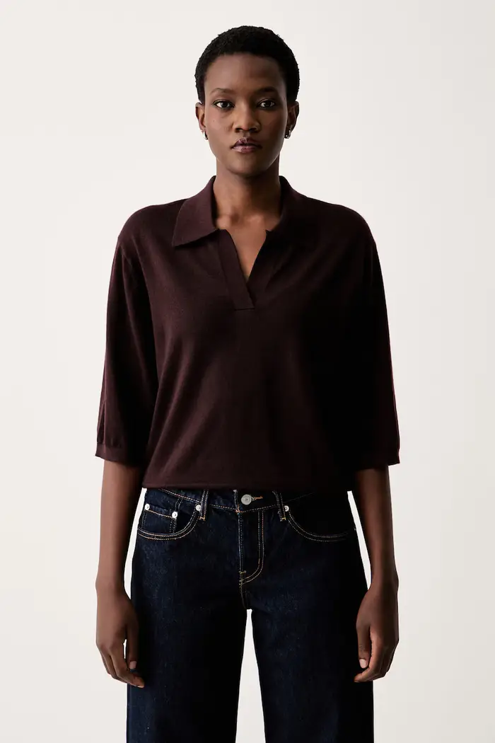 maglione da donna con lana Granata
