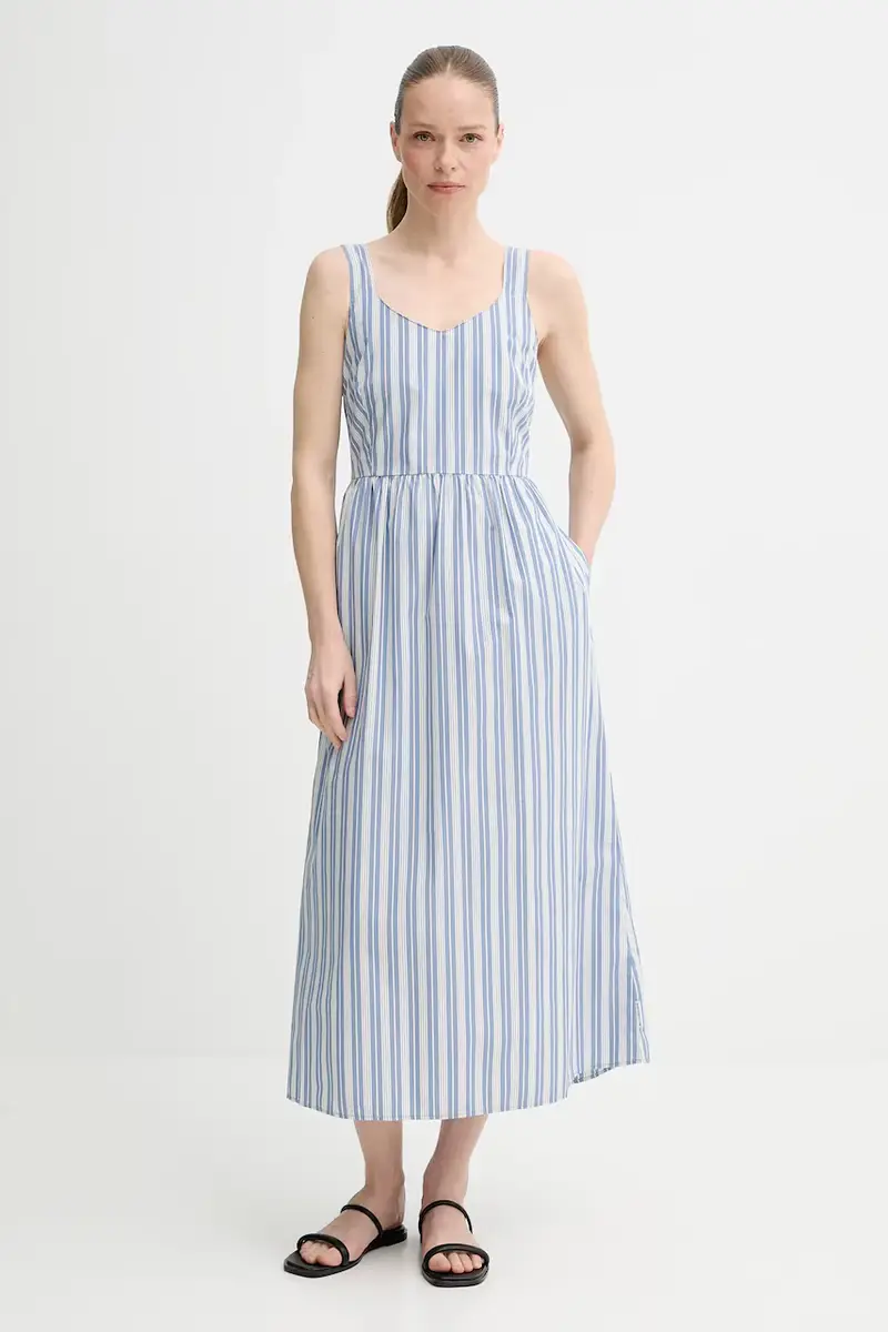 Marc O'Polo vestito in cotone colore blu 5000006326