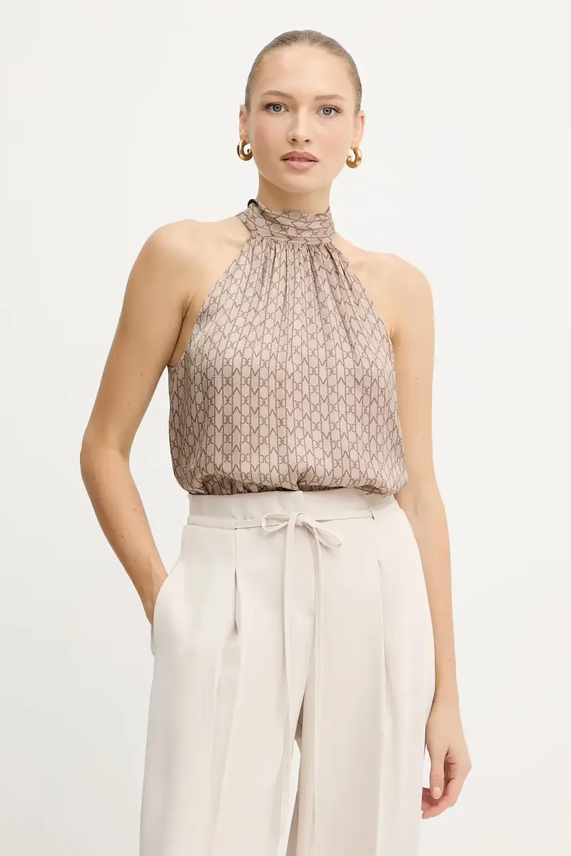 Marciano Guess camicetta ELISA donna colore marrone 5BGH19 7298A