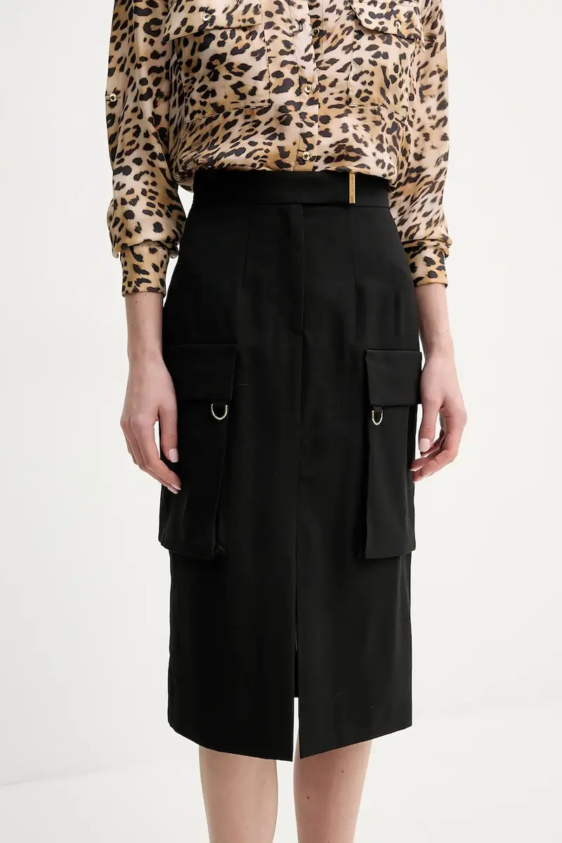 Marciano Guess gonna con aggiunta di lana IRINA colore nero 5GGD04 7294A