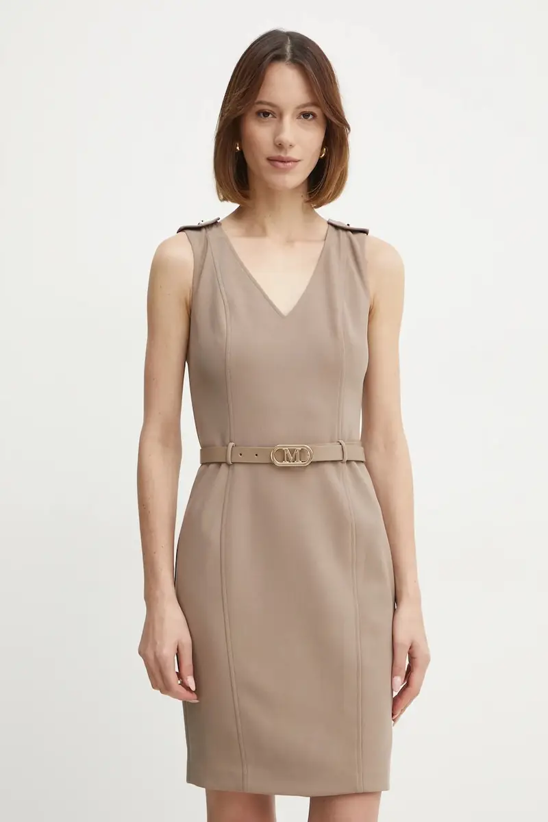 Marciano Guess vestito MASHA colore beige 5RGK10 6302A