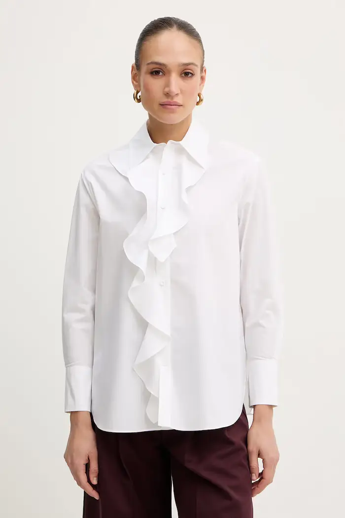 Marella camicia in cotone FALESIA Beige