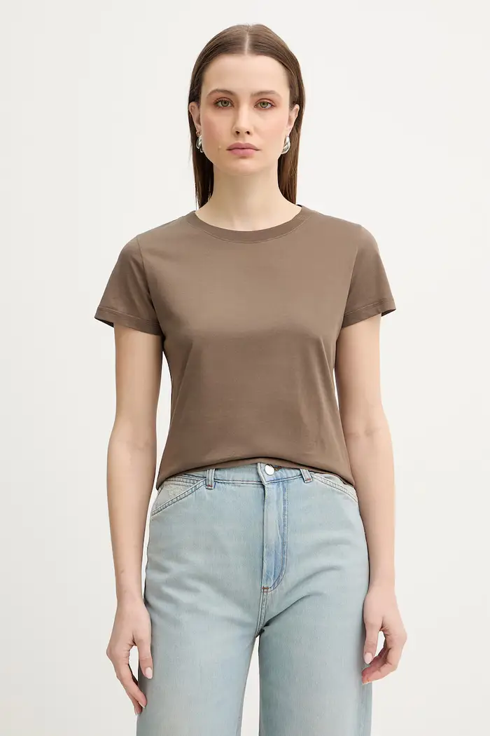 Marella t-shirt in cotone MLMEURO Marrone