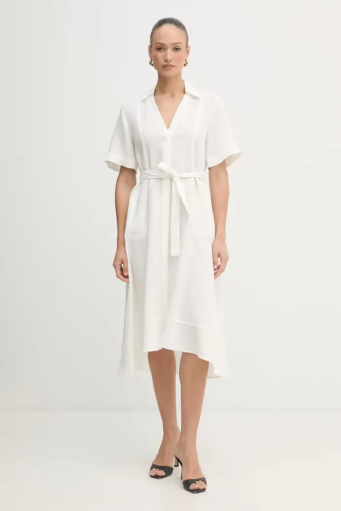 Marella vestito d estate con lino Emme by Beige