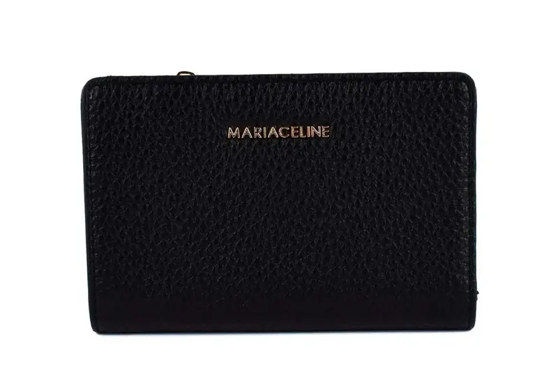 Maria Celine Portafoglio donna piccolo Fiordaliso Nero