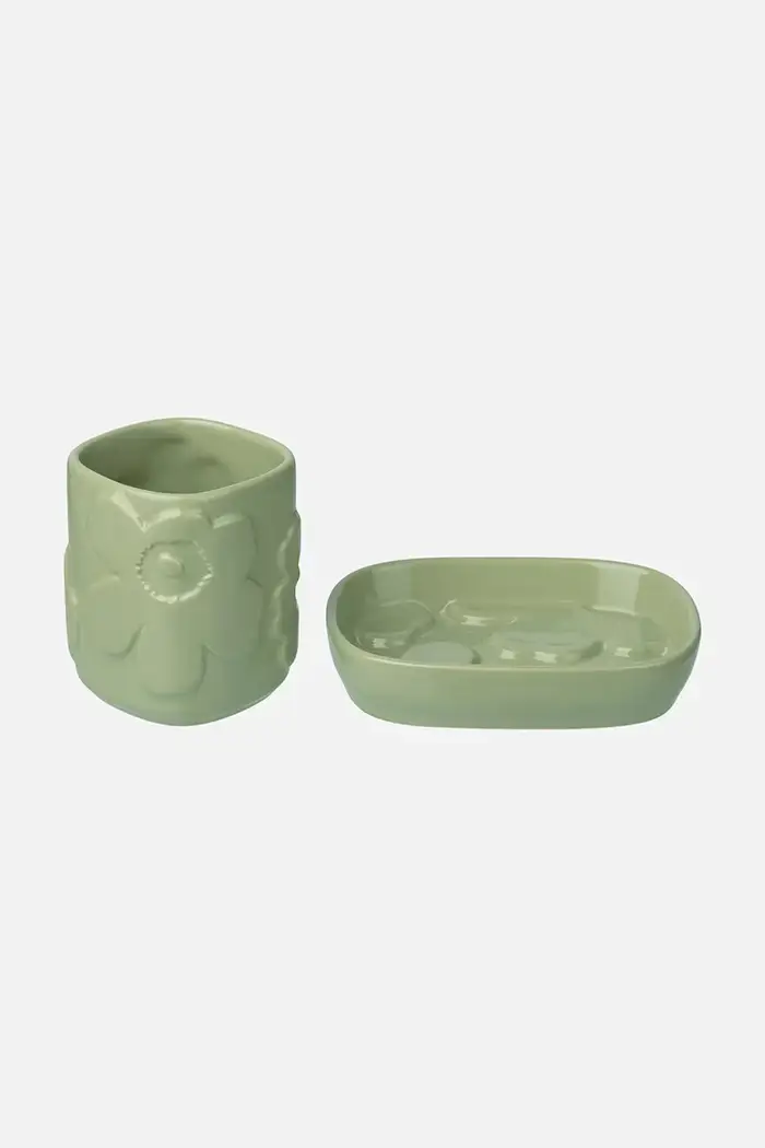 set di accessori da bagno in gres Verde