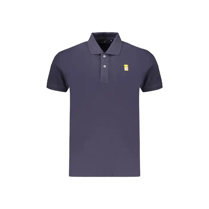 Marina Militare Polo Maniche Corte Uomo Blu Ricamo