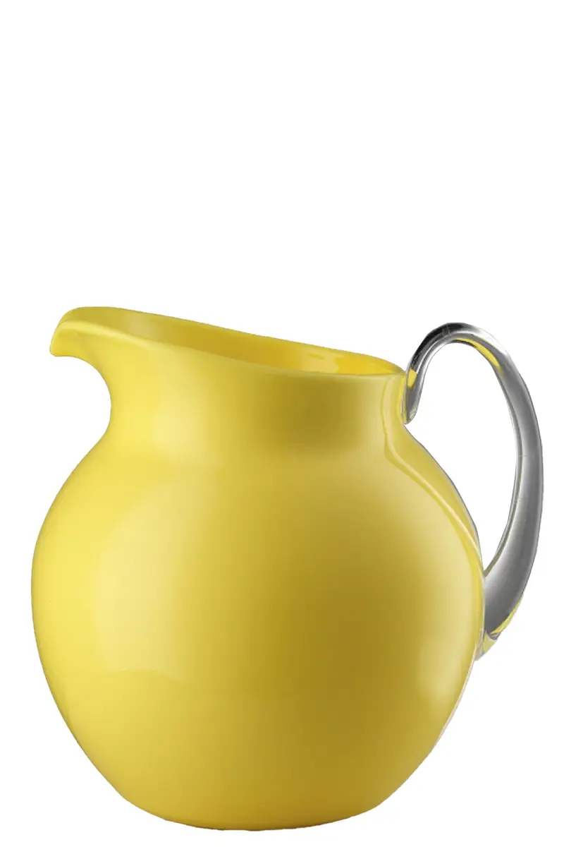 MARIO LUCA GIUSTI Brocca 'Palla Smalto' 3 Lt Giallo