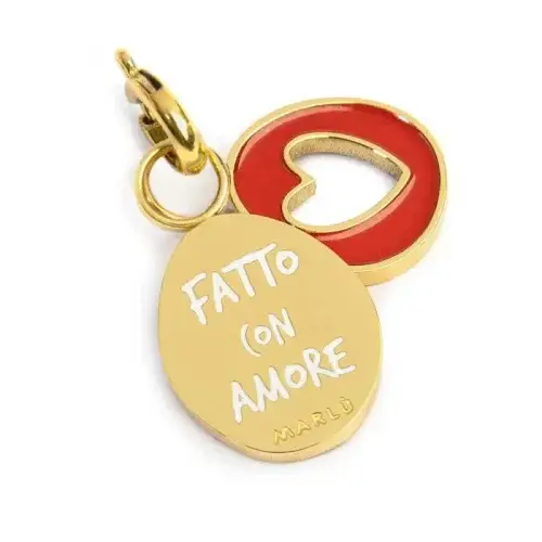 Marlù Gioielli Charm Marlù Made With Love e Cuore 25CH0019G