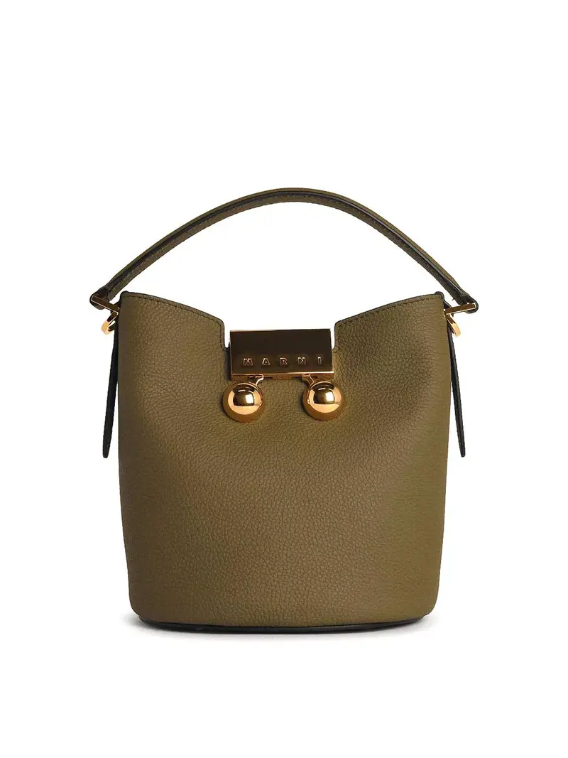 Marni Borsa in pelle verde