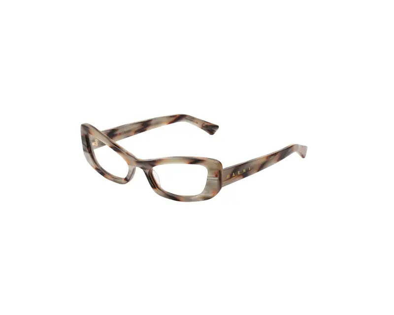 Marni Donna GRY Jarbek Shell Montature da vista Acetato Grigio Squadrata