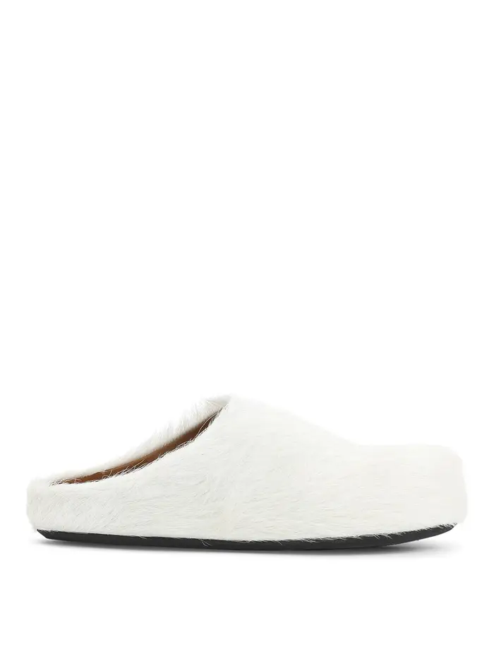 Marni Fussbett Sabot Bianco