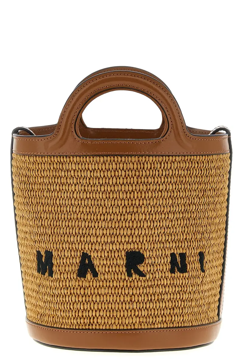 MARNI Secchiello Tropicalia Piccolo Marrone