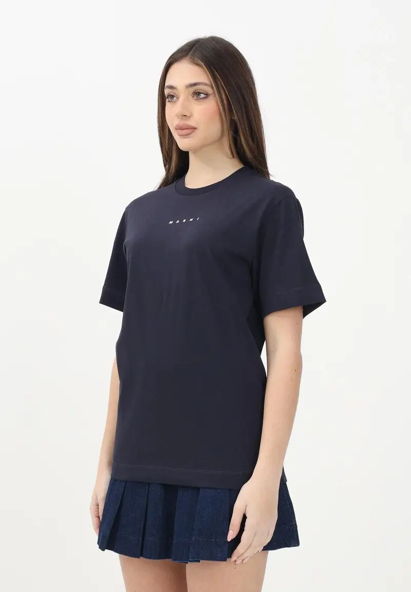MARNI T-shirt Donna Blu 916715