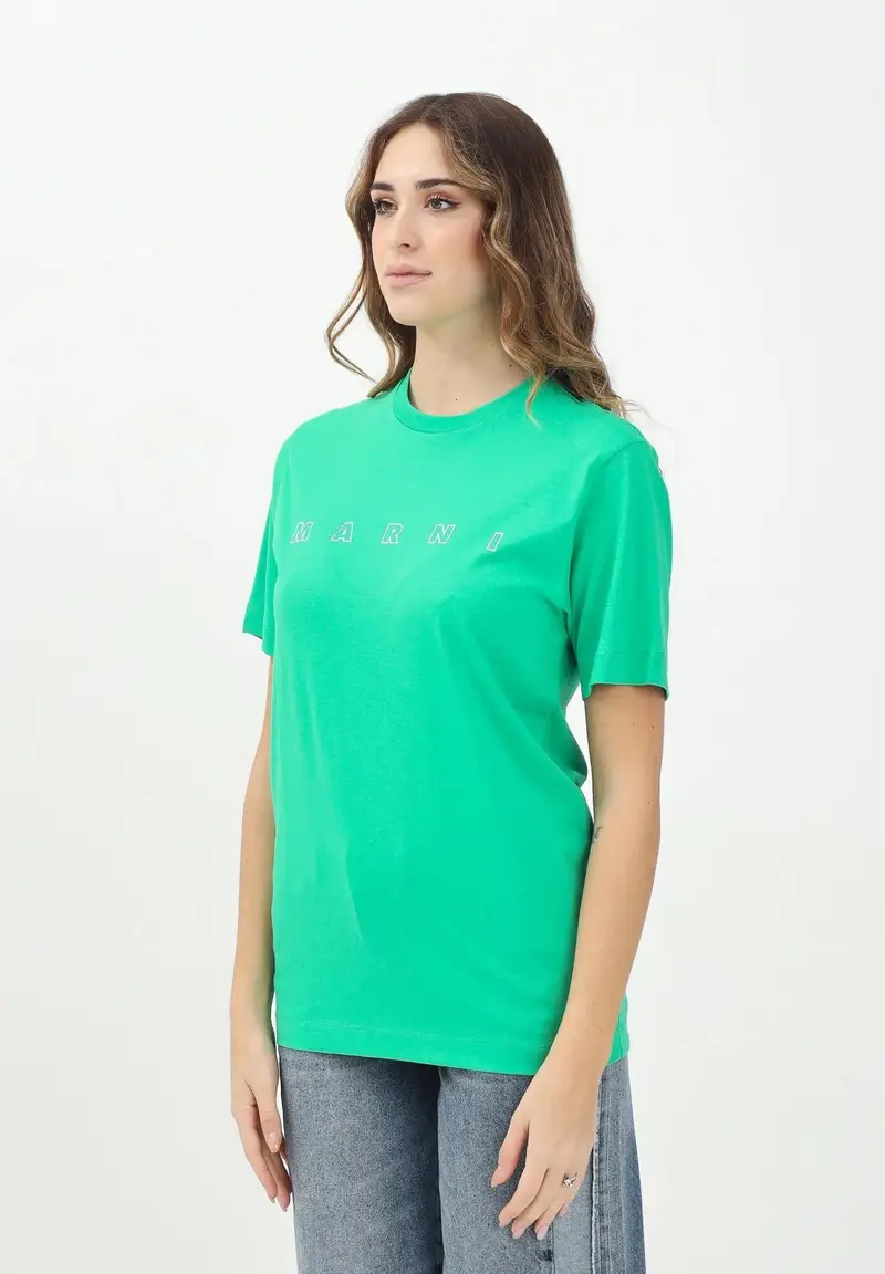 MARNI T-shirt Donna Verde 916820