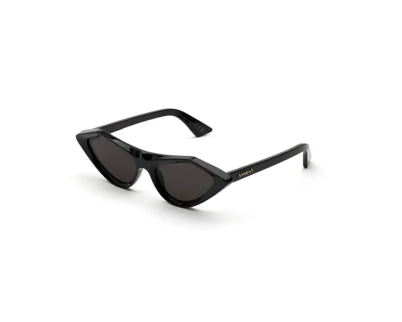 Marni Unisex P86 Tikbarri Black Occhiali da sole Acetato Nero Nero Cat Eye