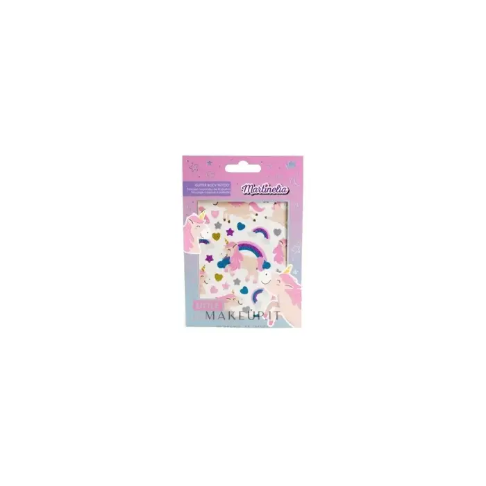 Martinelia Little Unicorn Glitter tatuaggio corpo per bambini