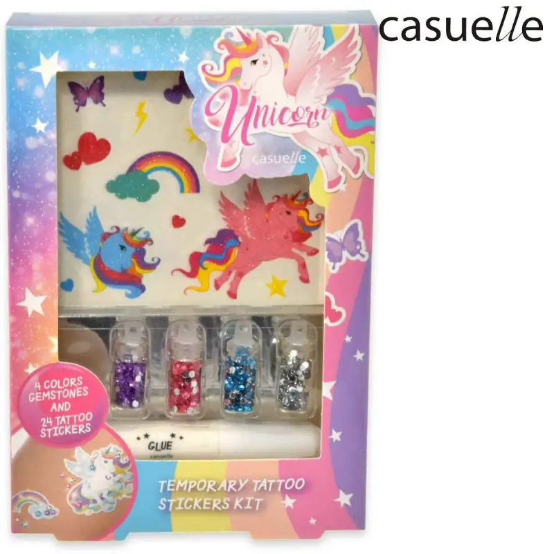 Martinelia Ut glitter body tattoo set con gemma