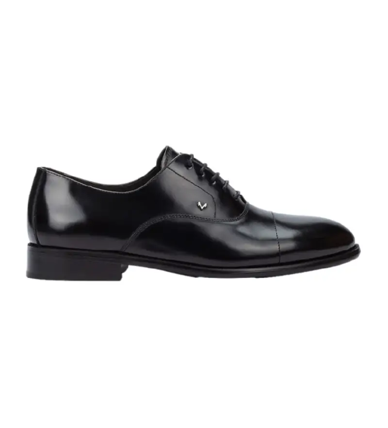 per uomo. 1691-2856T Scarpa in pelle nera Arlington (42), Nero, Basso, Stringhe, Da sera, Classico